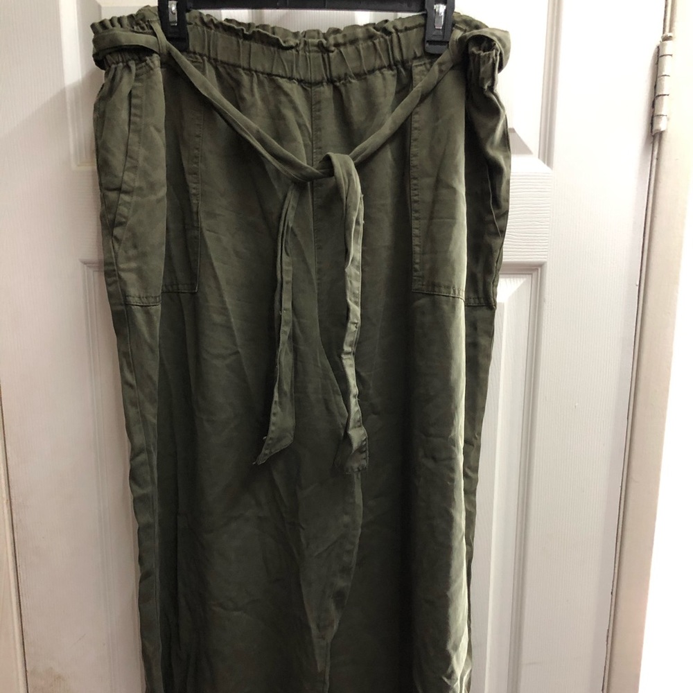 Green pants